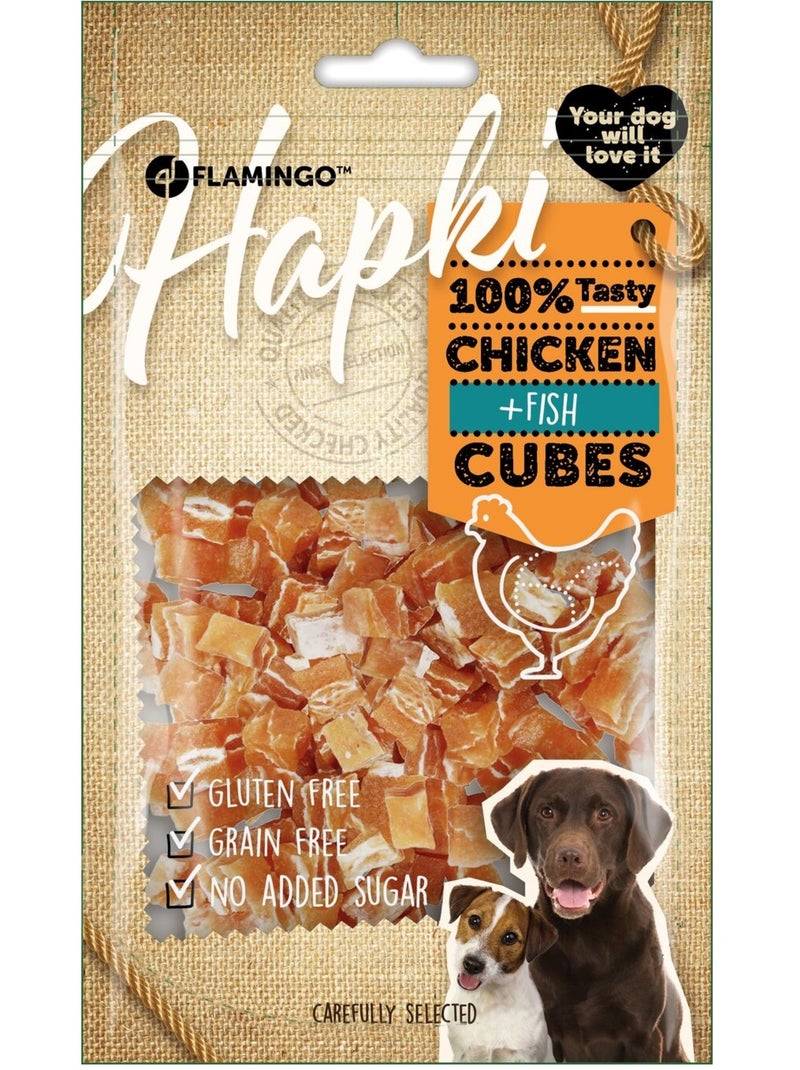 Friandise petits blocs avec poulet et cabillaud Marron - Kiabi