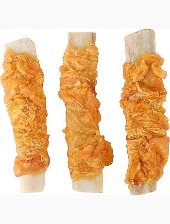Friandise pour chien cote avec poulet