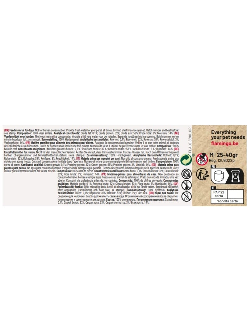 Friandises chien Nature Bois de cerf Easy Marron - Kiabi