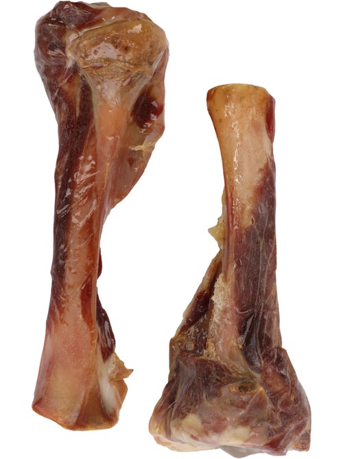 Friandises chien Nature Os de tibia de porc avec de la viande - Kiabi
