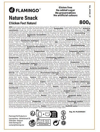Friandises chien nature patte de poulet