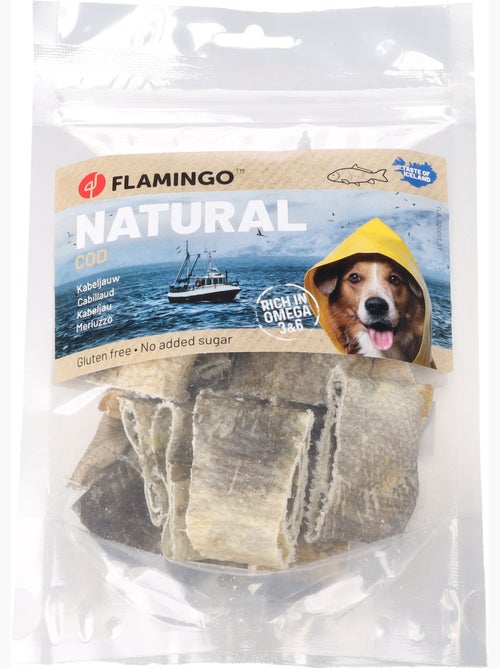 Friandises chien Nature Peau de cabillaud Court - Kiabi