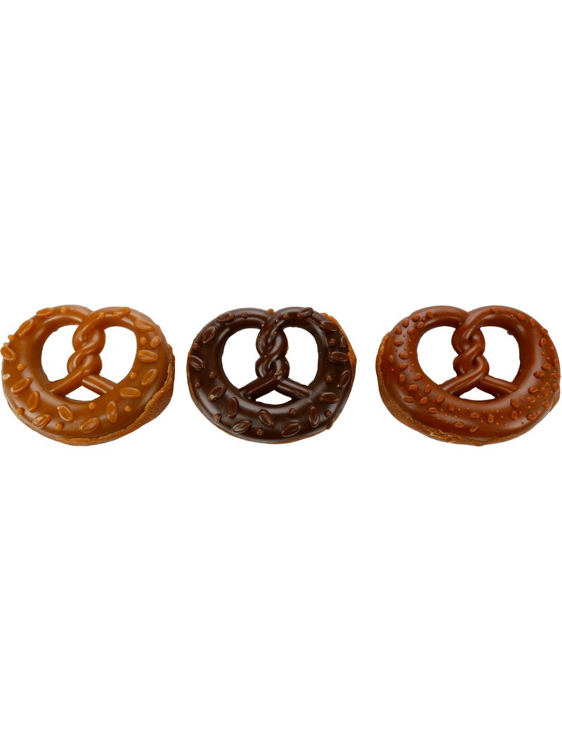Friandises en lot pour chien bretzel avec poulet Marron - Kiabi