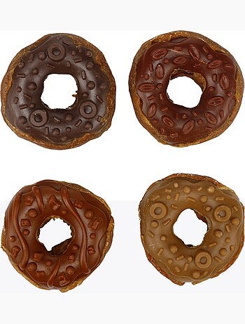 Friandises en lot pour chien donut avec poulet