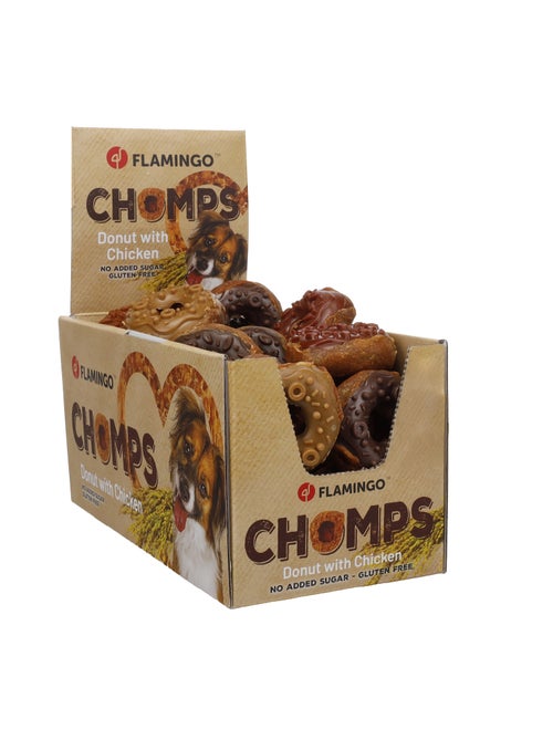 Friandises en lot pour chien Donut avec poulet - Kiabi
