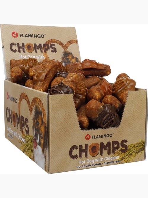 Friandises en lot pour chien Hot dog avec poulet - Kiabi