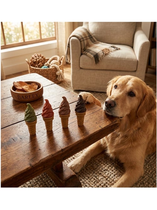 Friandises en lot pour chien veggie cornet a glace - Kiabi