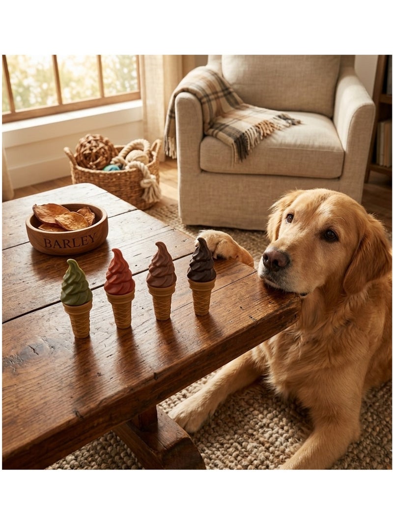 Friandises en lot pour chien veggie cornet a glace Marron - Kiabi