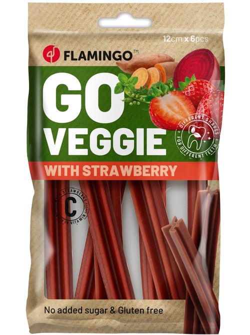 Friandises Veggie Bâton avec fraise - Kiabi