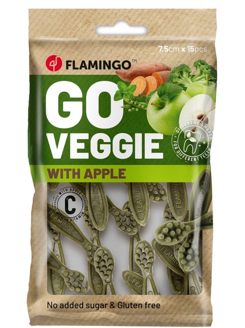 Friandises veggie brosse a dents a la pomme - Kiabi