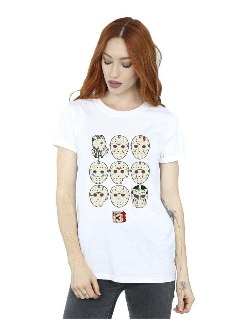 Friday The 13th - T-shirt Blanc - Kiabi