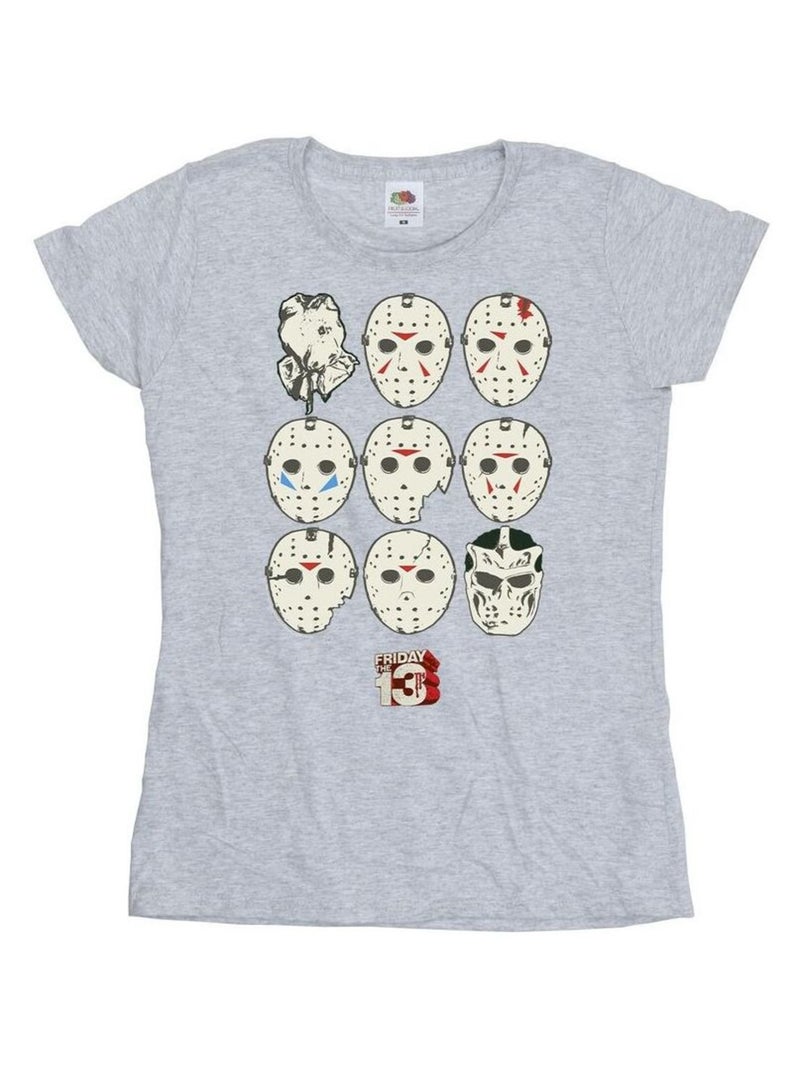 Friday The 13th - T-shirt Gris chiné - Kiabi