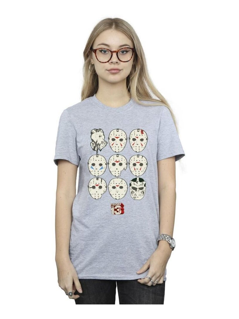 Friday The 13th - T-shirt Gris chiné - Kiabi