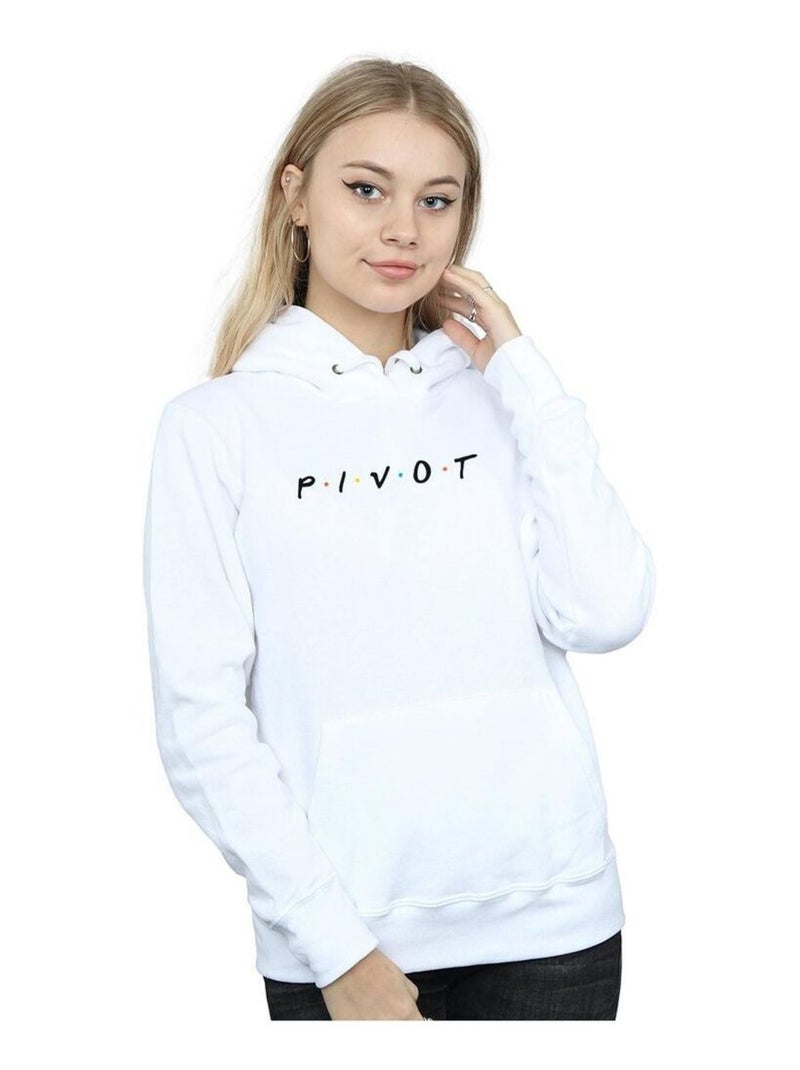 Friends - Sweat à capuche Blanc - Kiabi