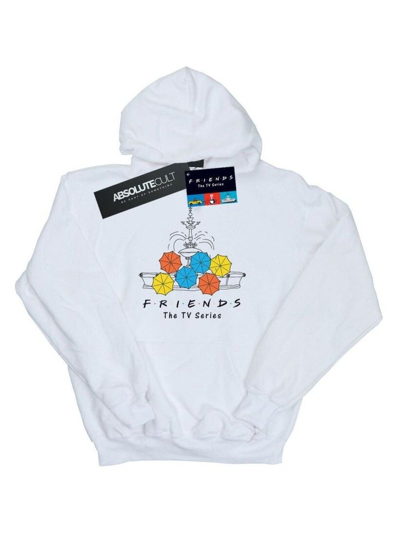Friends - Sweat à capuche Blanc - Kiabi