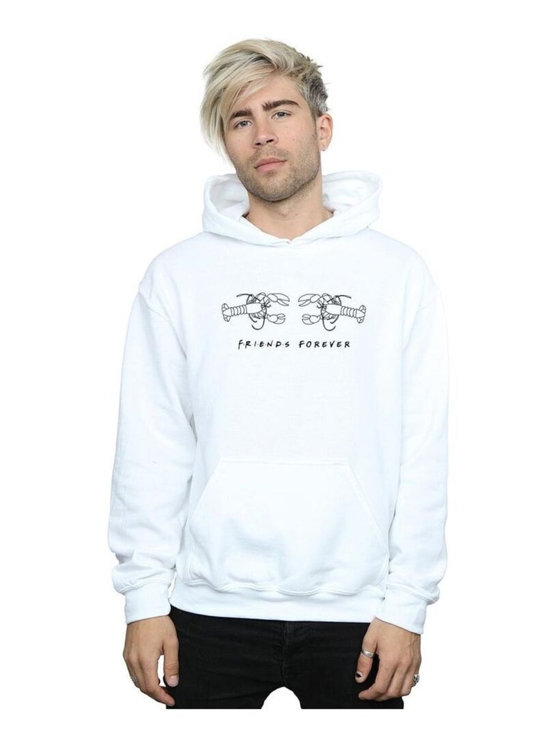 Friends - Sweat à capuche Blanc - Kiabi