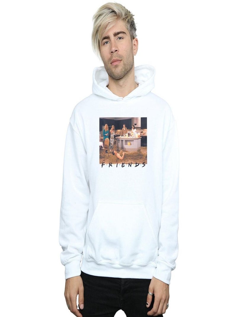 Friends - Sweat à capuche Blanc - Kiabi