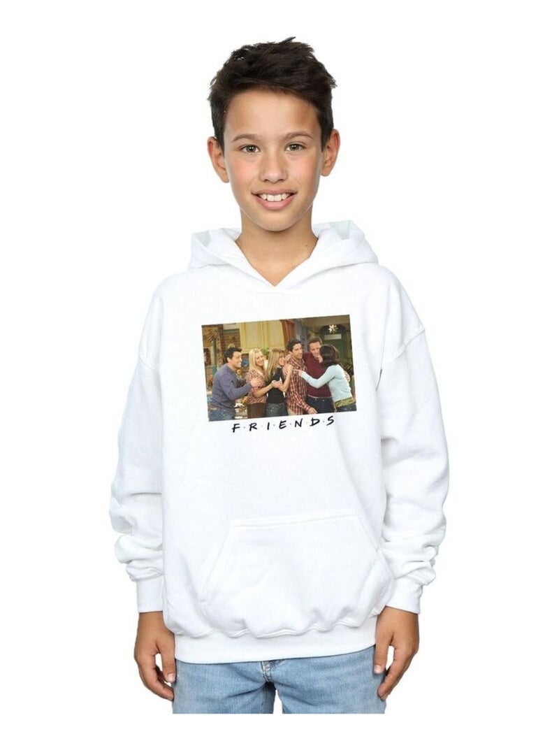 Friends - Sweat à capuche Blanc - Kiabi