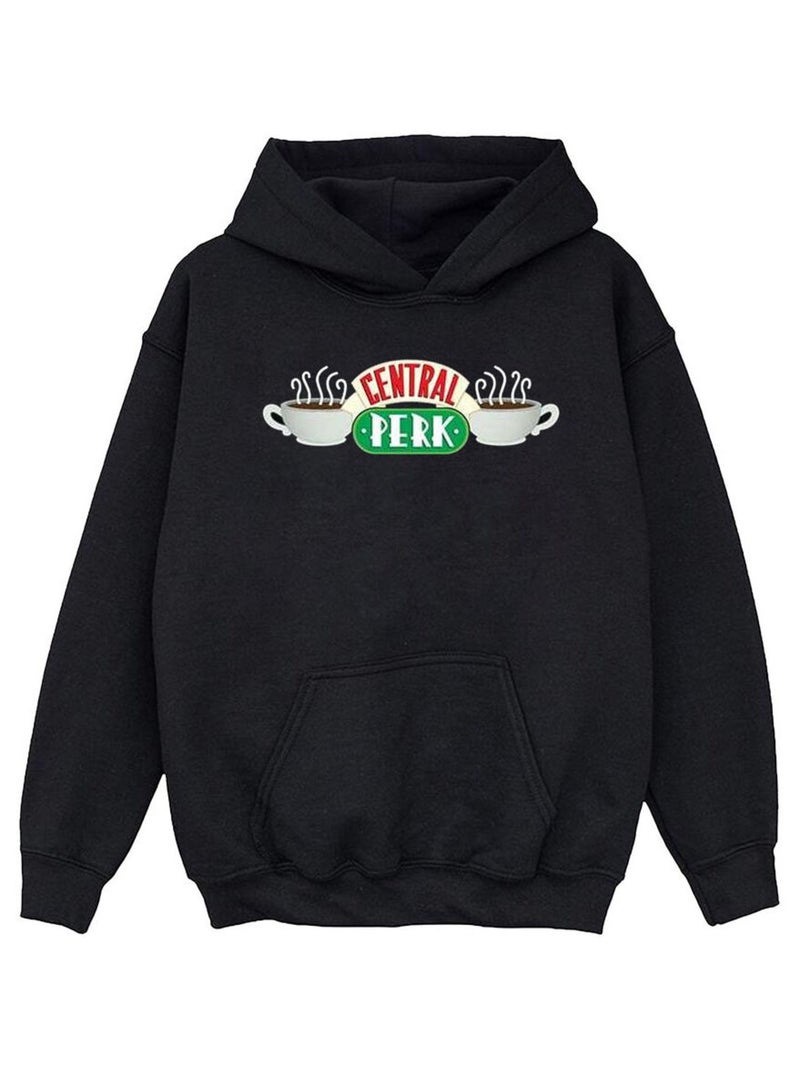 Friends - Sweat à capuche CENTRAL PERK Noir - Kiabi
