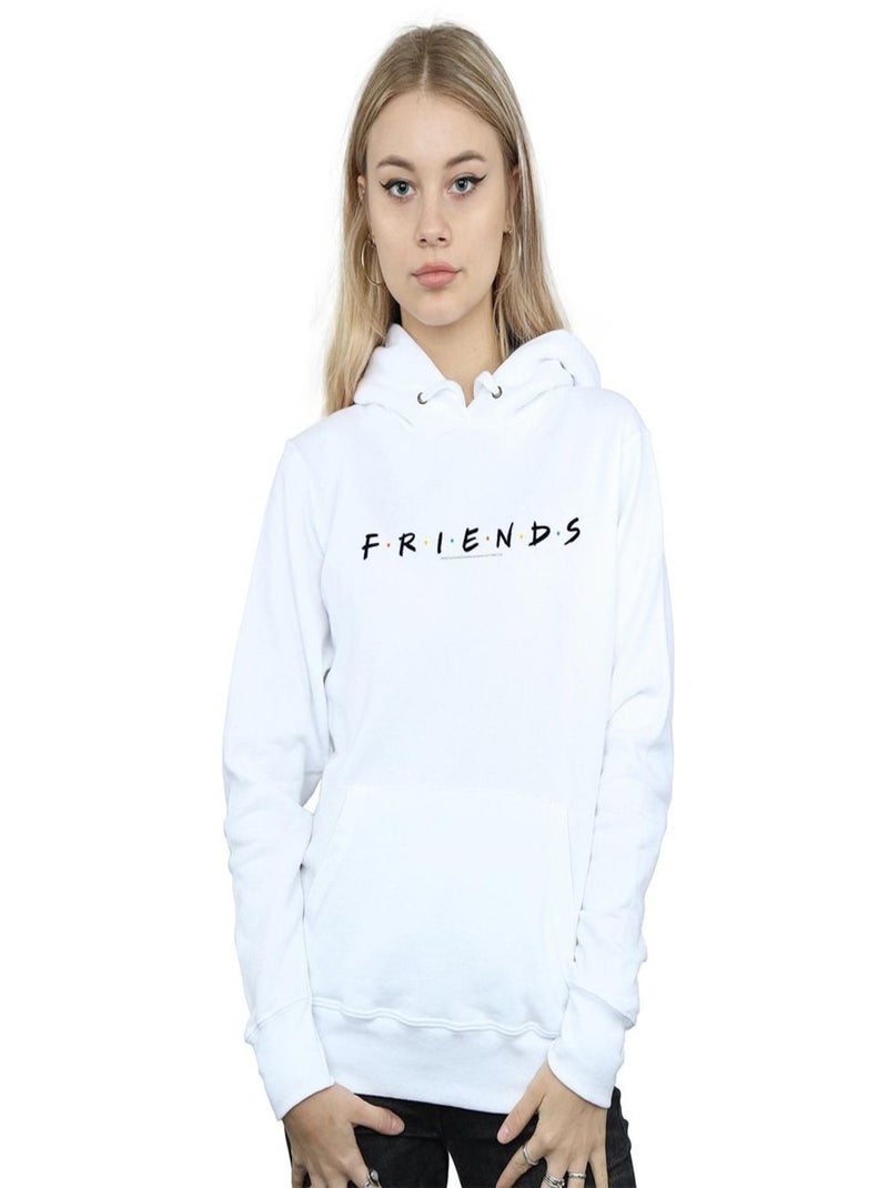 Friends - Sweat à capuche motif/style logo Blanc - Kiabi