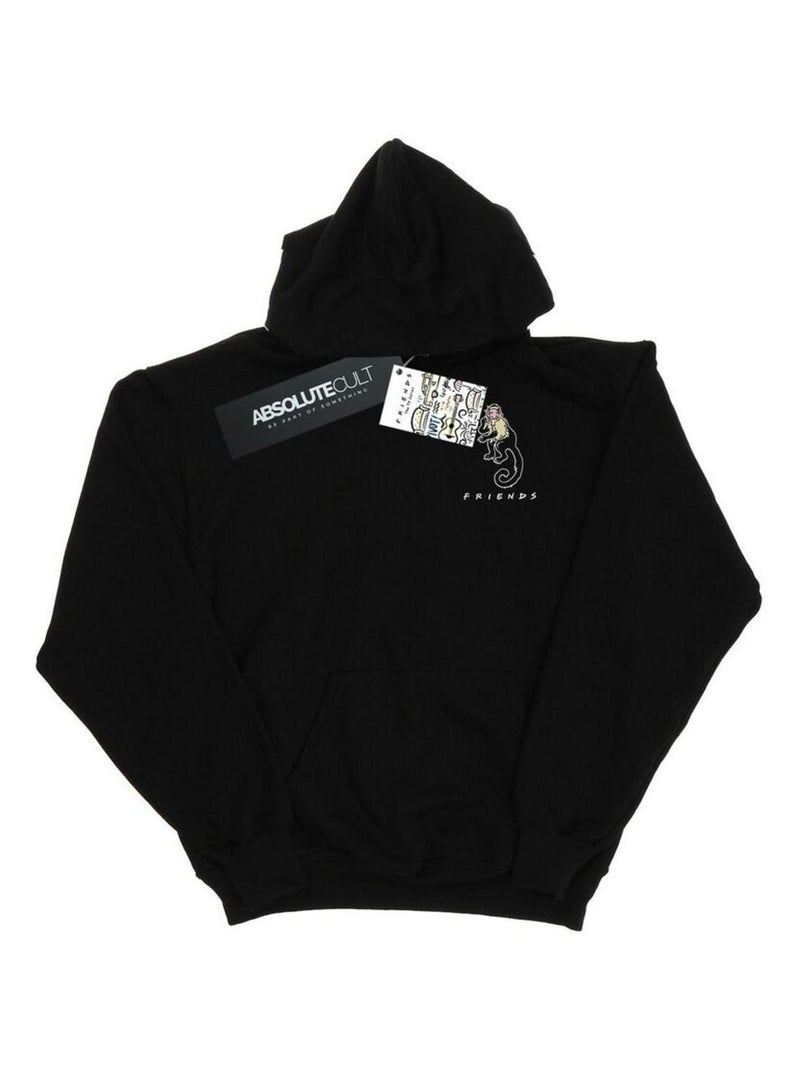 Friends - Sweat à capuche Noir - Kiabi