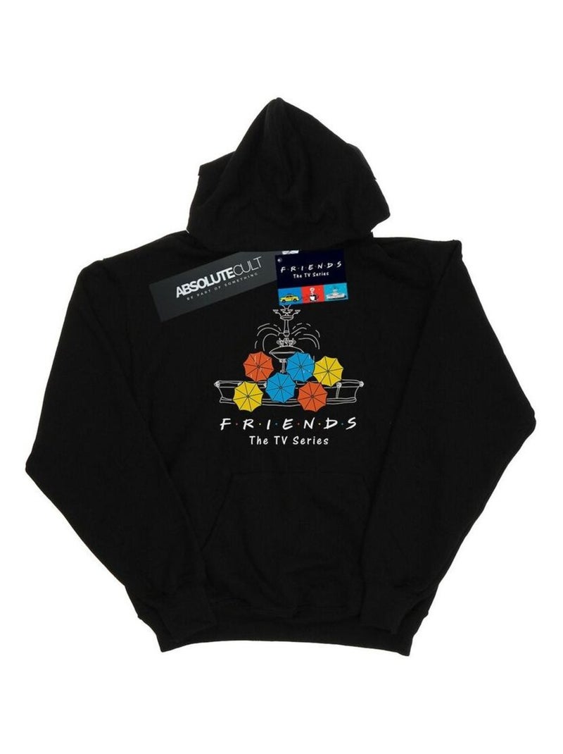 Friends - Sweat à capuche Noir - Kiabi