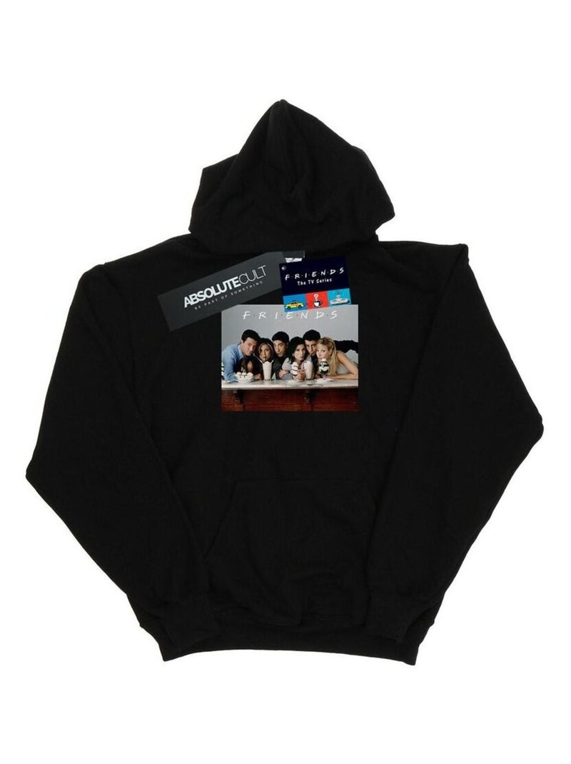 Friends - Sweat à capuche Noir - Kiabi