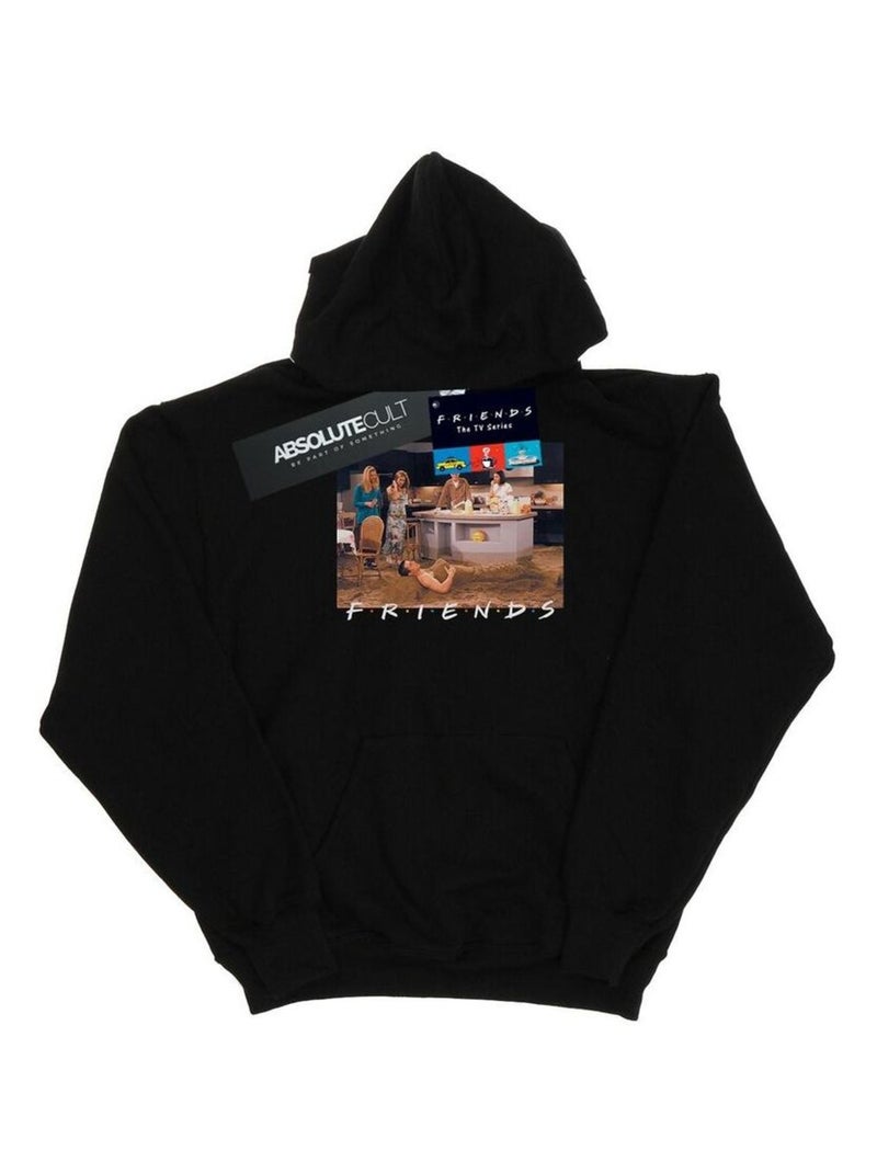 Friends - Sweat à capuche Noir - Kiabi