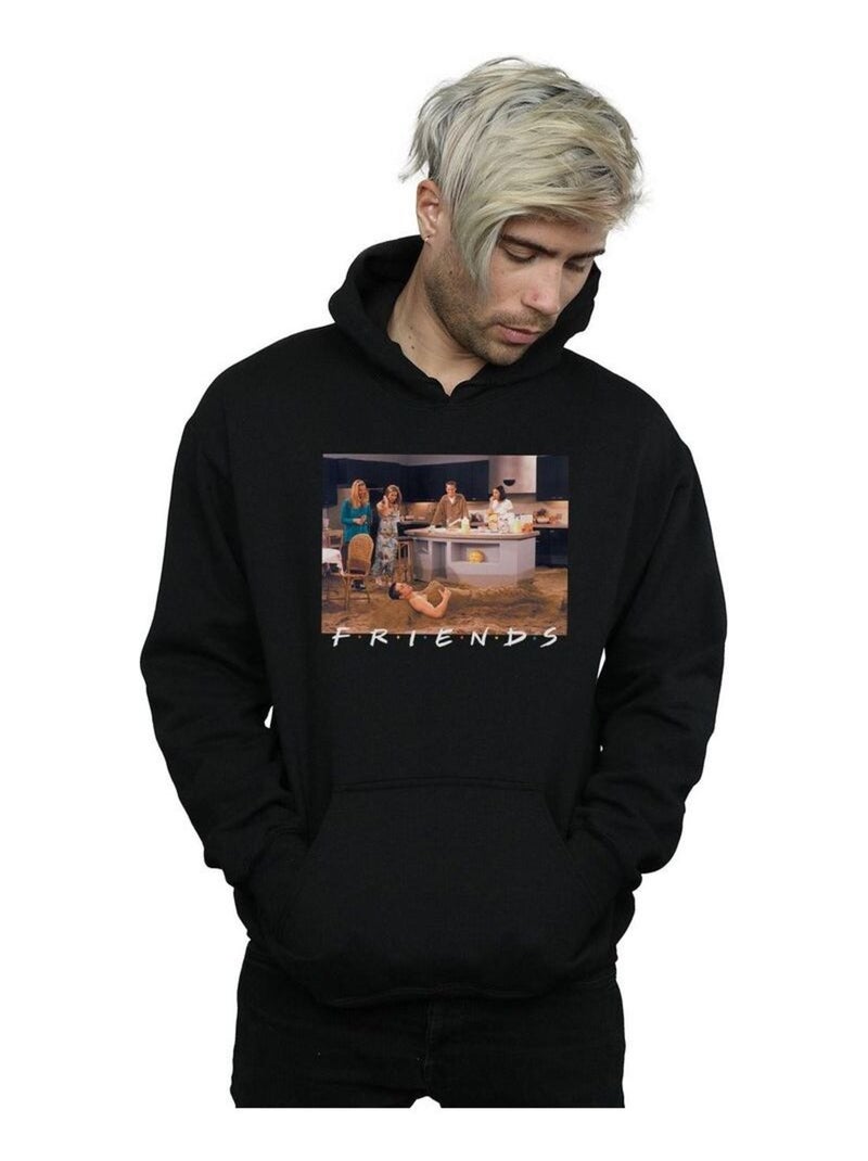 Friends - Sweat à capuche Noir - Kiabi