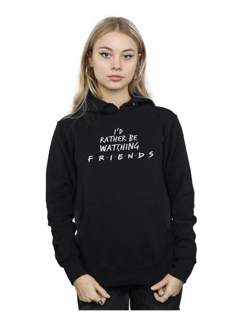 Friends - Sweat à capuche RATHER BE WATCHING - Kiabi