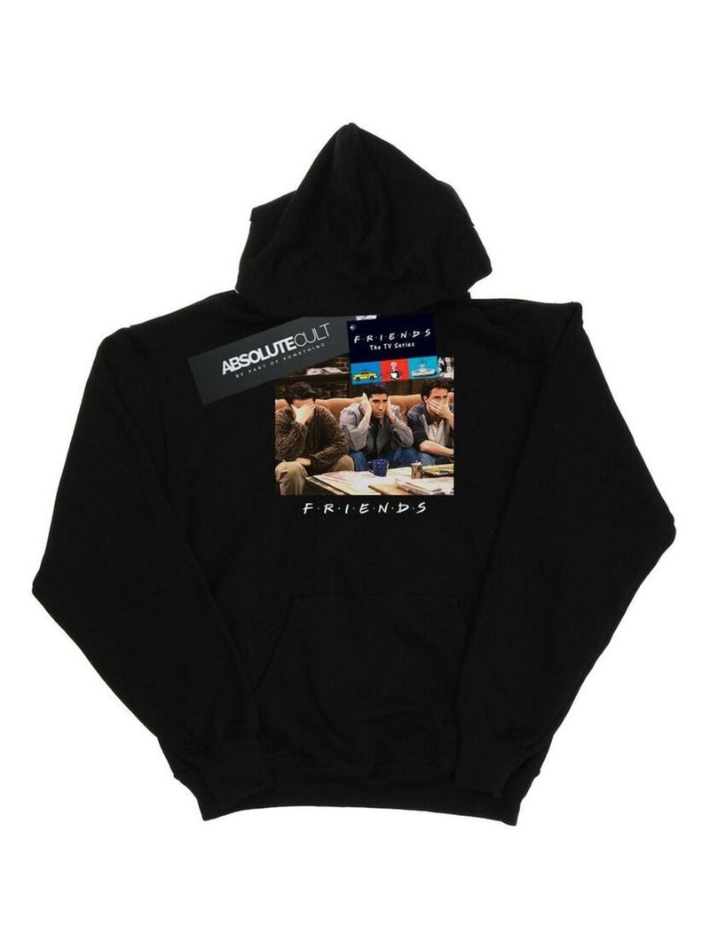 Friends - Sweat à capuche THREE WISE GUYS Noir - Kiabi