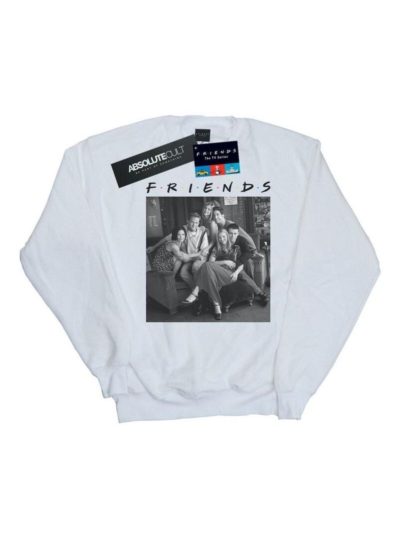 Friends - Sweat Blanc - Kiabi
