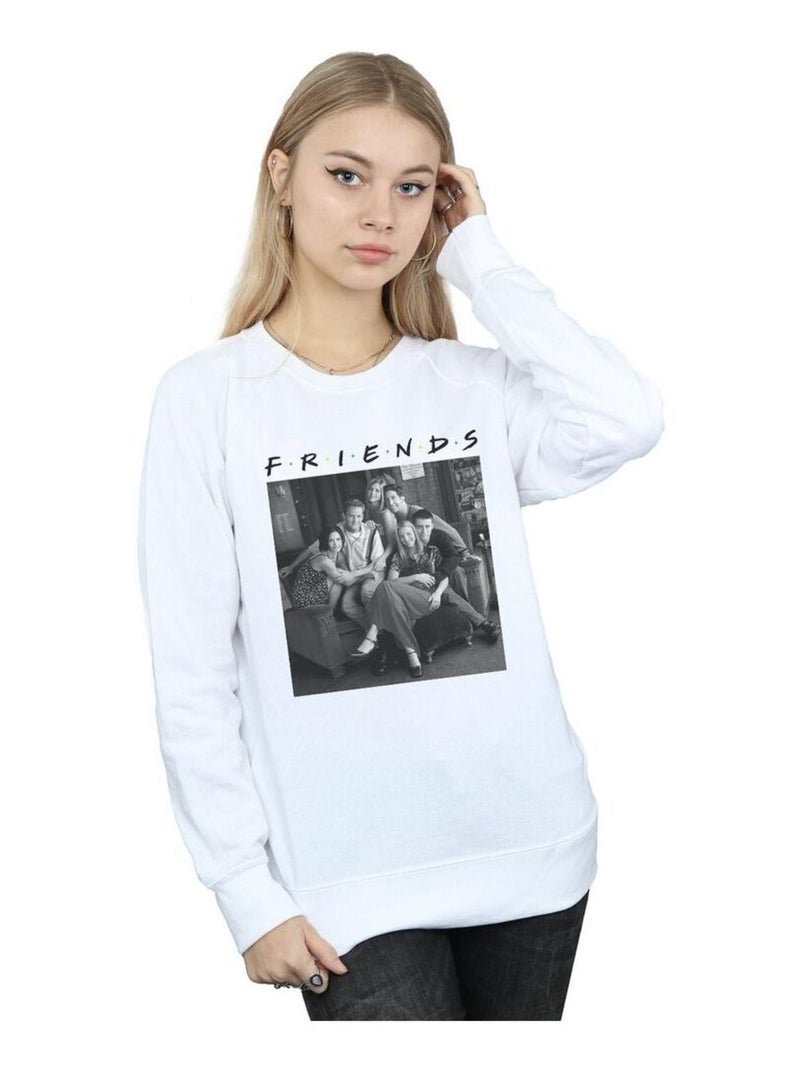 Friends - Sweat Blanc - Kiabi