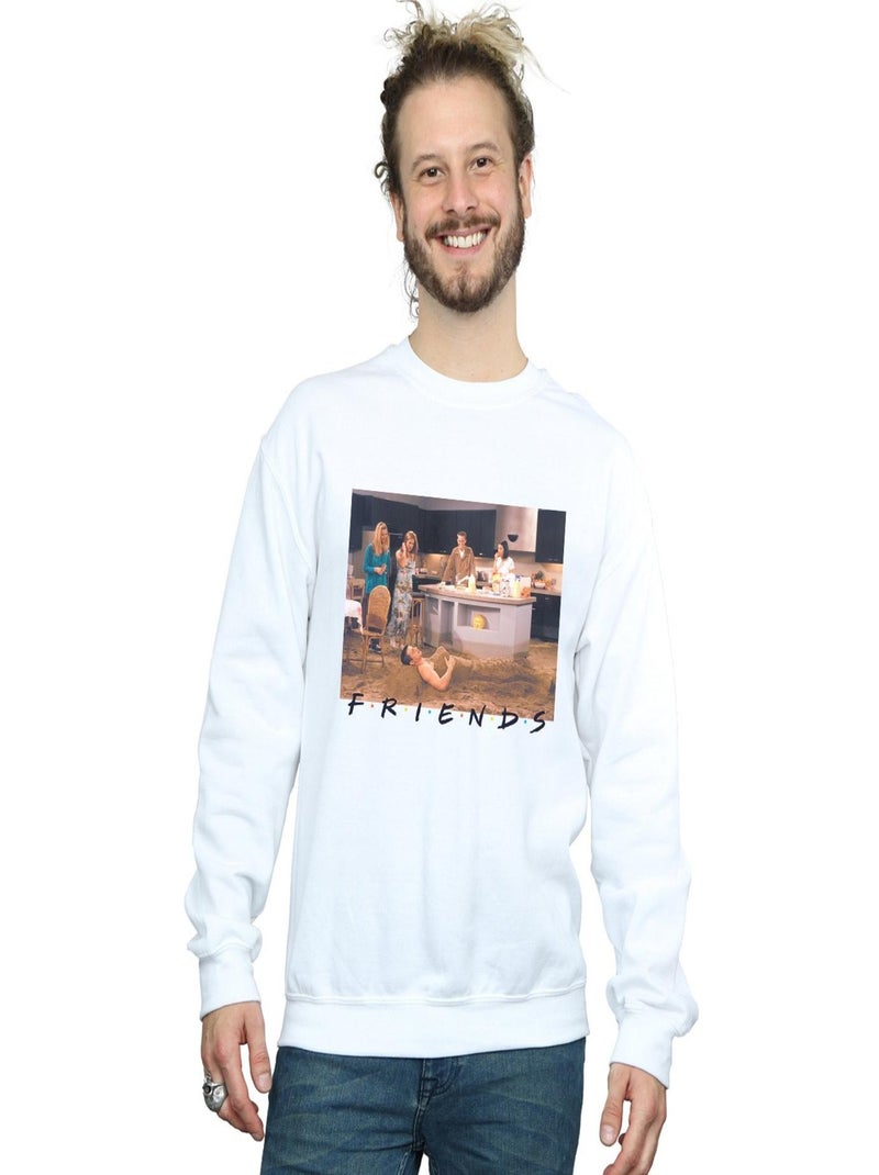 Friends - Sweat Blanc - Kiabi