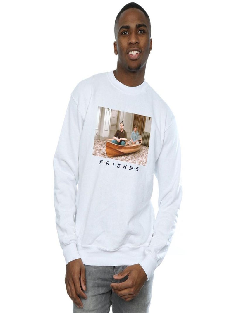 Friends - Sweat Blanc - Kiabi