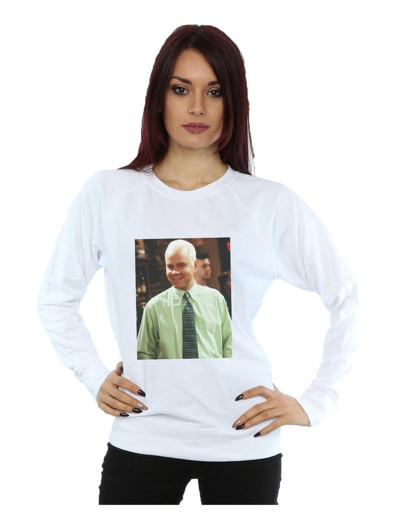 Friends - Sweat CENTRAL PERK Blanc - Kiabi