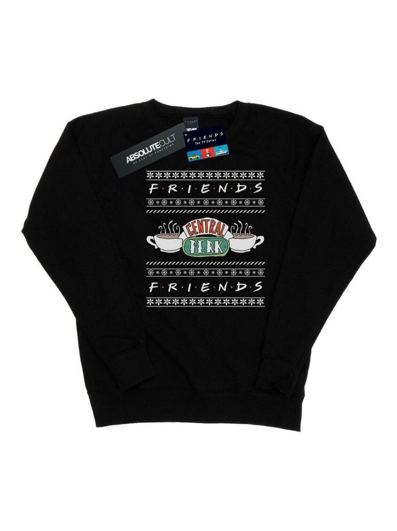 Friends - Sweat CENTRAL PERK Noir - Kiabi