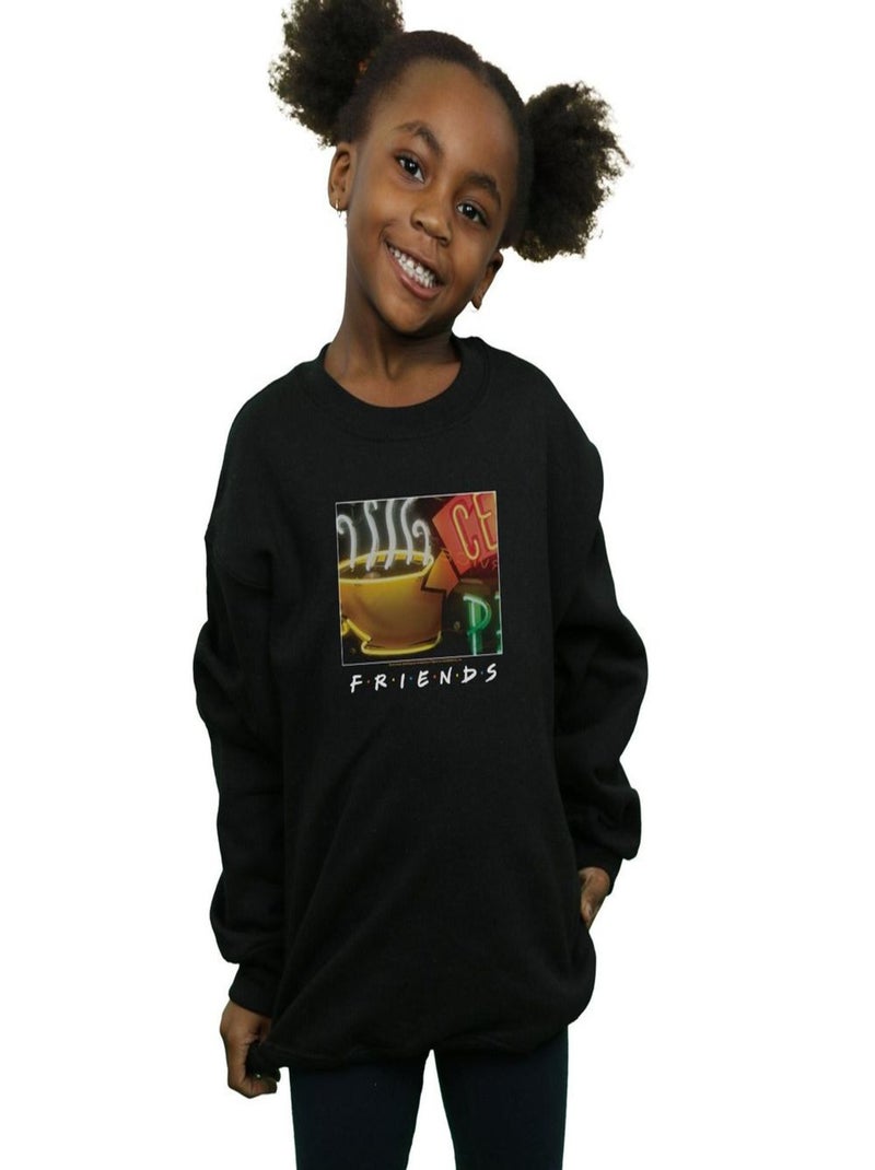 Friends - Sweat CENTRAL PERK Noir - Kiabi