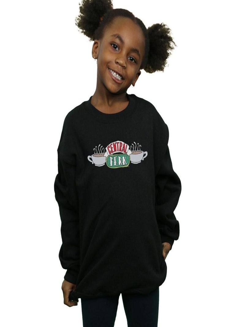 Friends - Sweat CENTRAL PERK Noir - Kiabi
