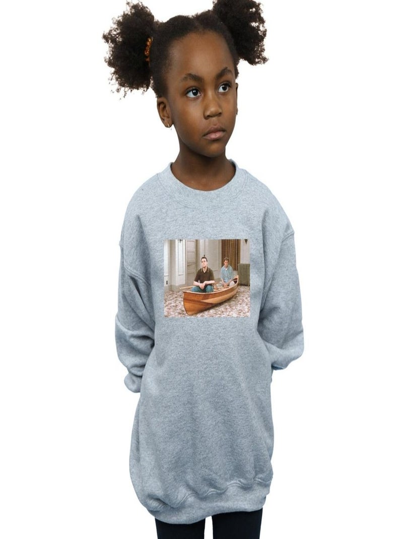 Friends - Sweat Gris chiné - Kiabi