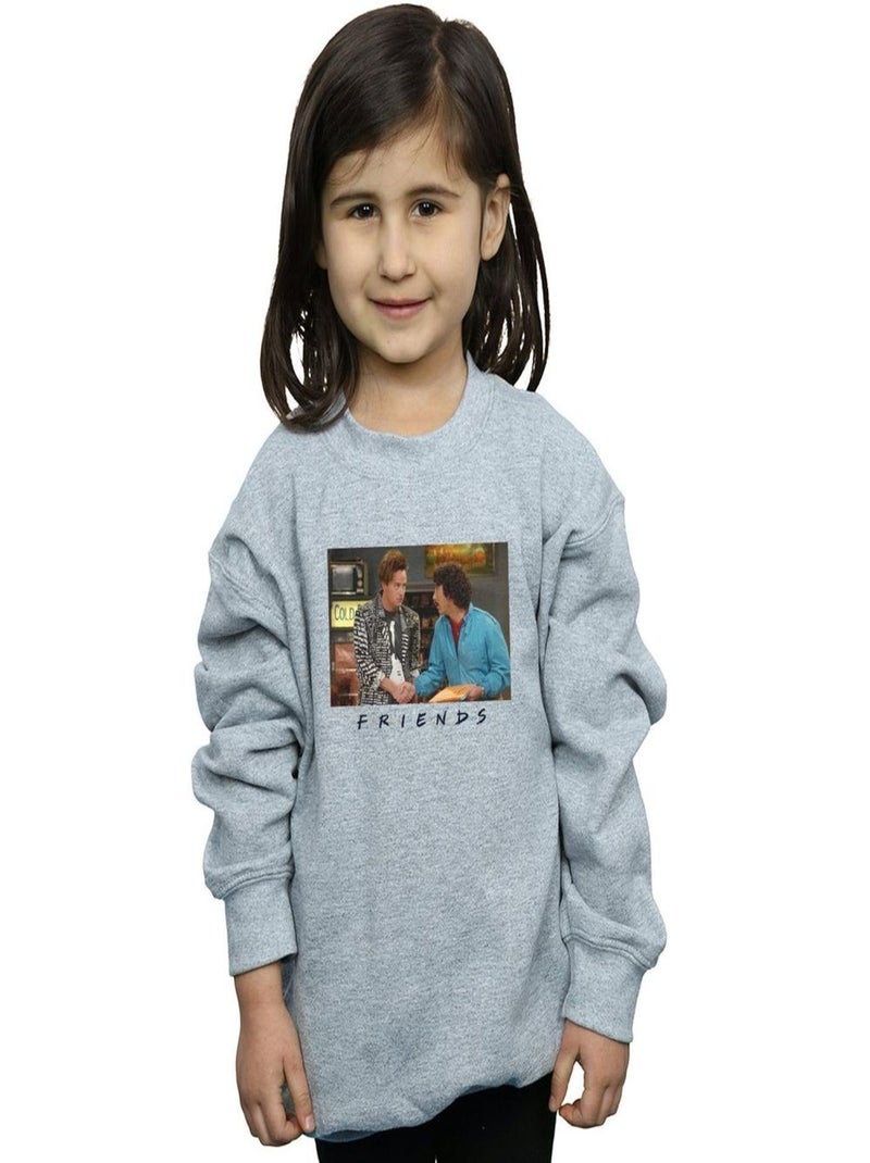 Friends - Sweat Gris chiné - Kiabi