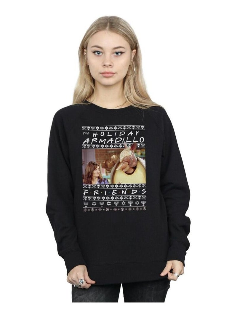 Friends - Sweat HOLIDAY ARMADILLO Noir - Kiabi
