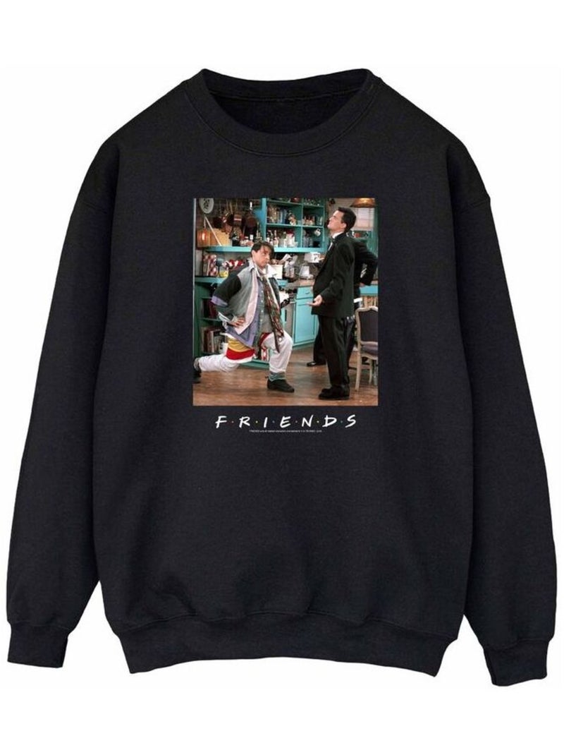 Friends - Sweat LUNGES Noir - Kiabi