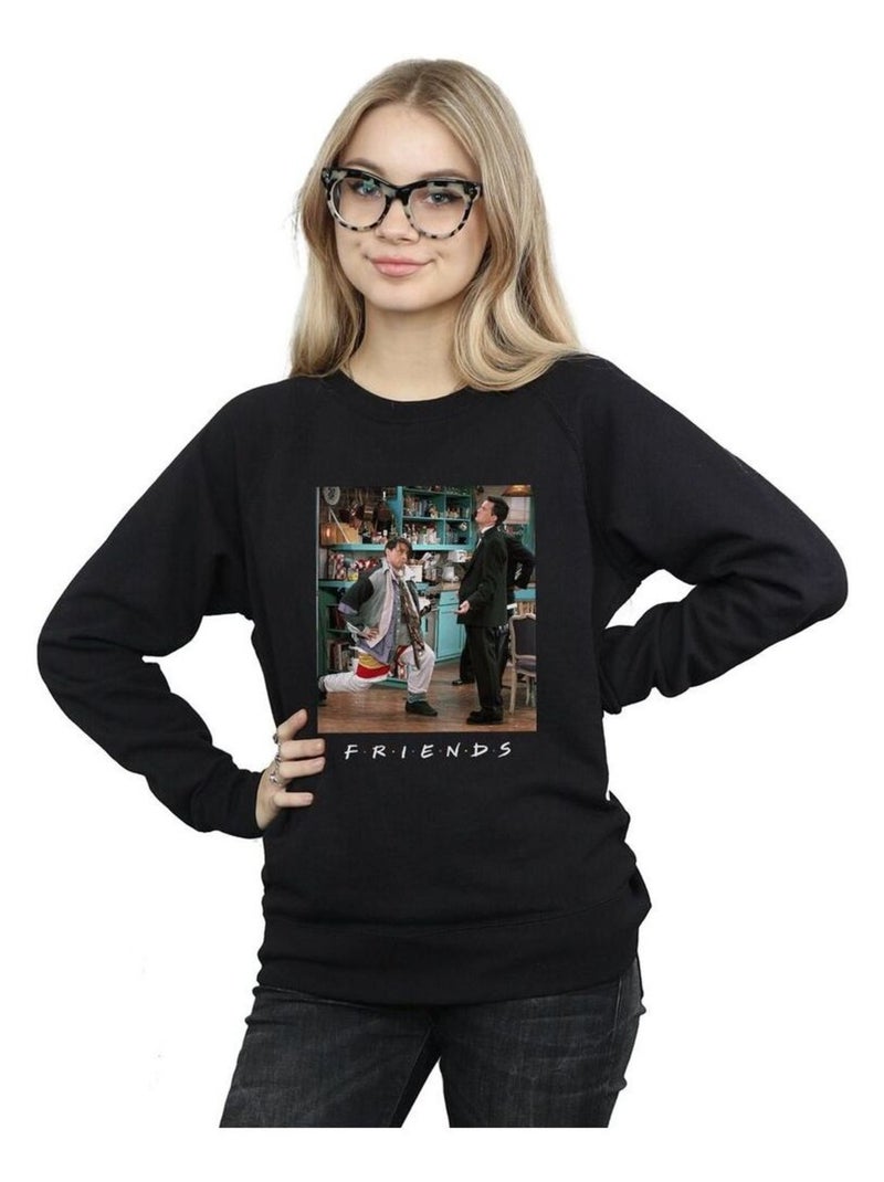 Friends - Sweat LUNGES Noir - Kiabi