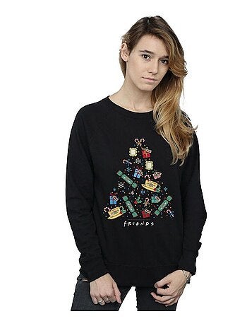 Friends - Sweat motif/style sapin de Noël