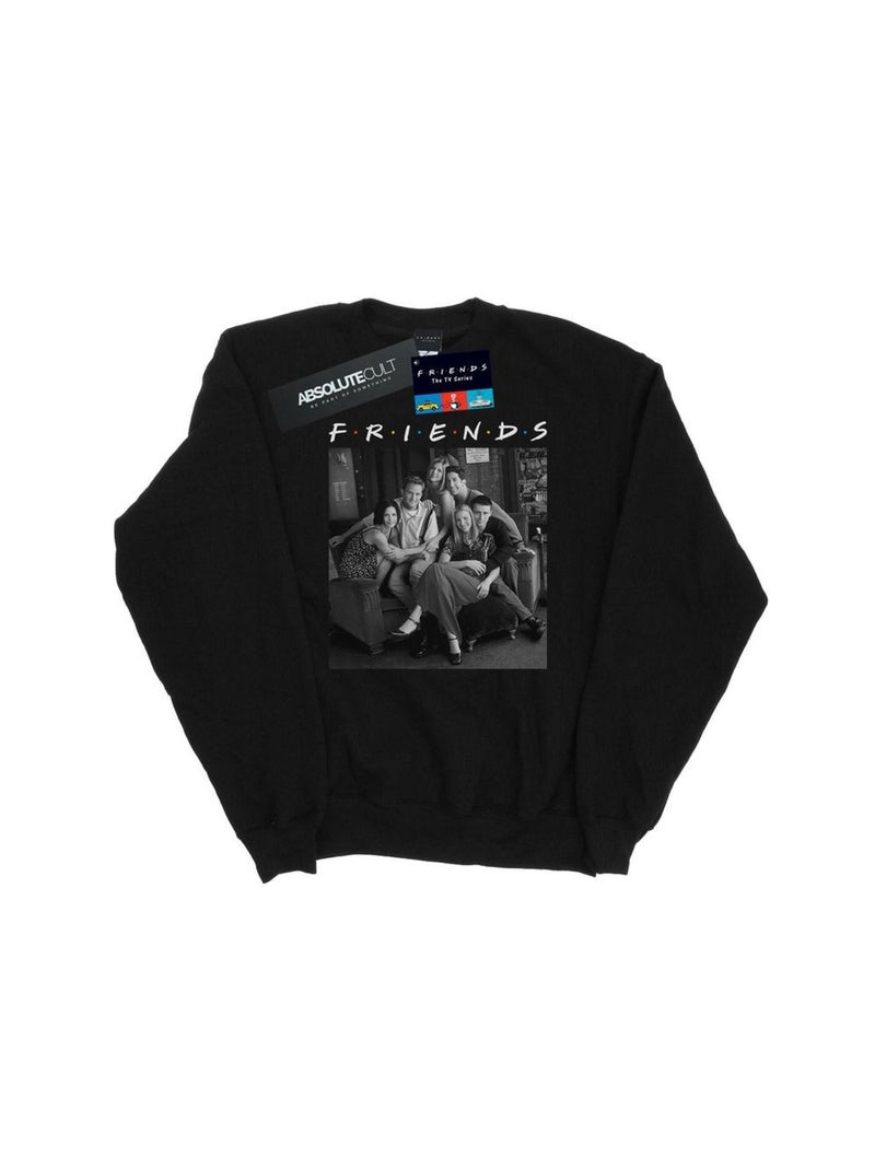 Friends - Sweat Noir - Kiabi