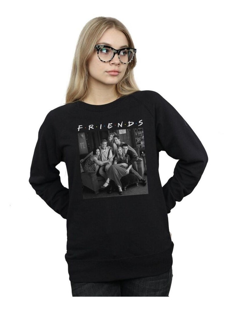 Friends - Sweat Noir - Kiabi