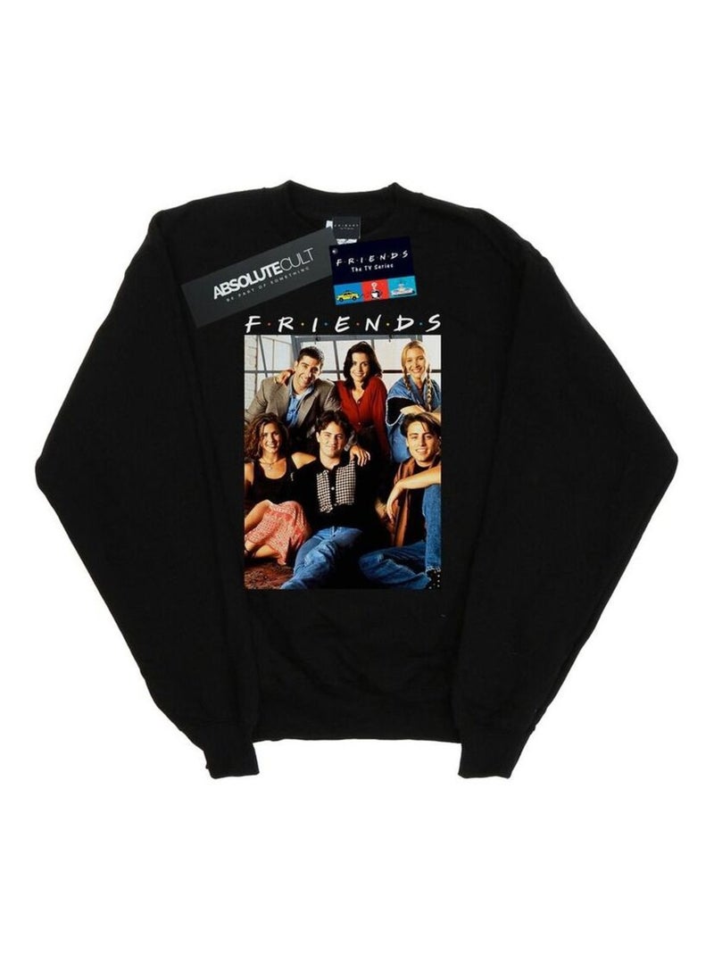 Friends - Sweat Noir - Kiabi