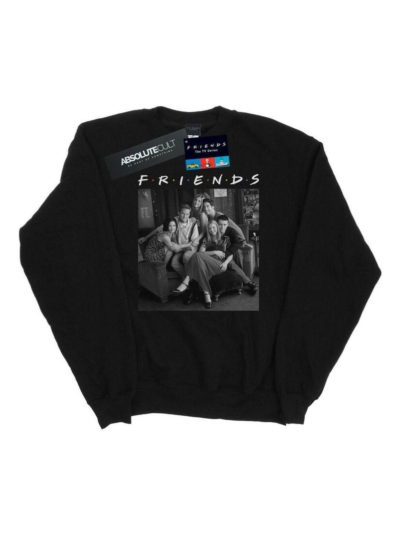 Friends - Sweat Noir - Kiabi