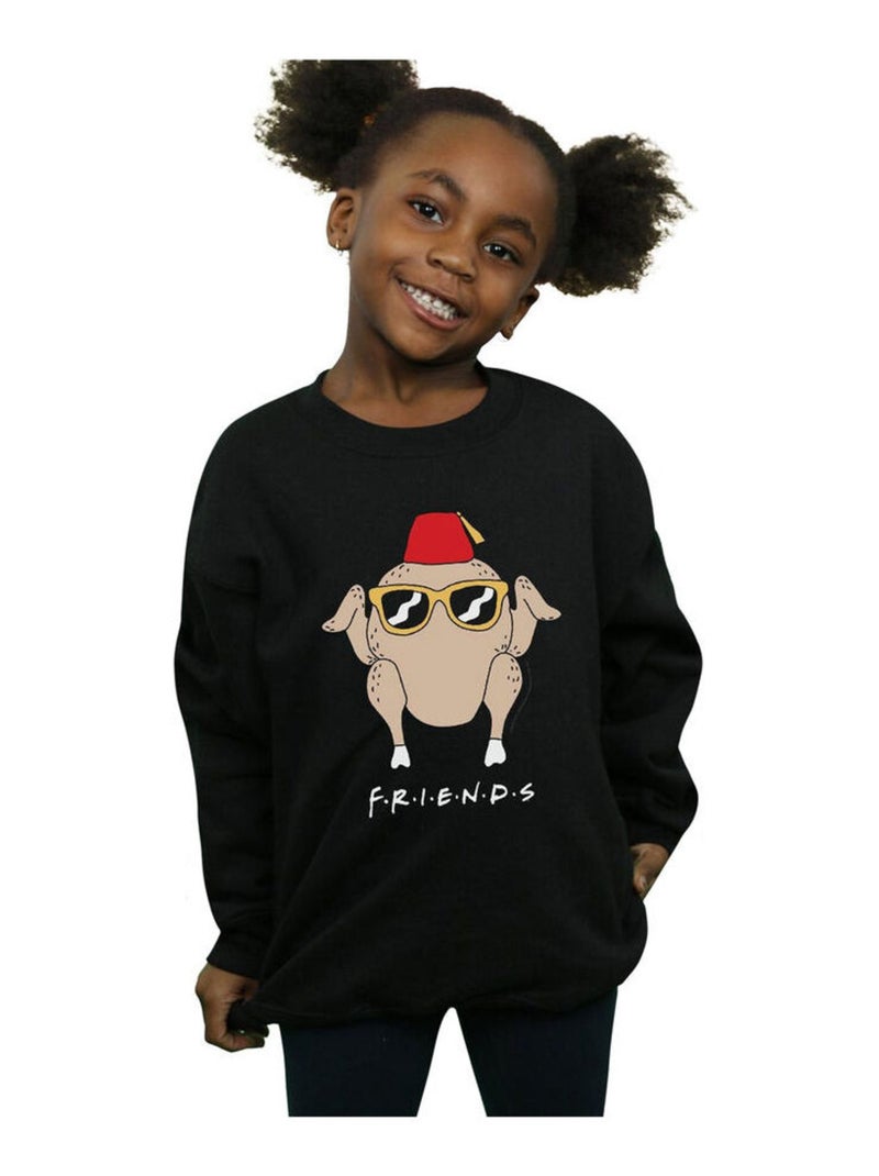 Friends - Sweat Noir - Kiabi